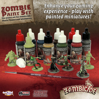 Warpaints Zombicide Black Plague Set (The Army Painter)