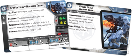 Star Wars Legion: E-WEB Heavy Blaster Team Unit