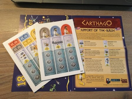 Promo Carthago: Merchants &amp; Guilds: Support of the Guilds