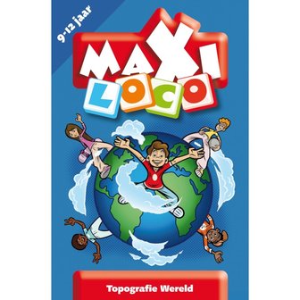 Maxi Loco - Topografie Wereld (11-12 jaar)