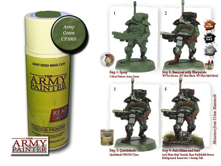 Colour Primer - Army Green (The Army Painter)