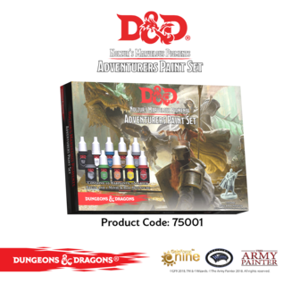 D&D Adventurers Paint Set (The Army Painter)