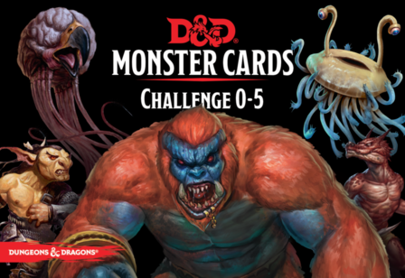 Dungeons &amp; Dragons: Monster Cards 0-5