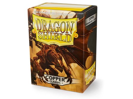 Dragon Shield Card Sleeves: Standard Copper (63x88mm)