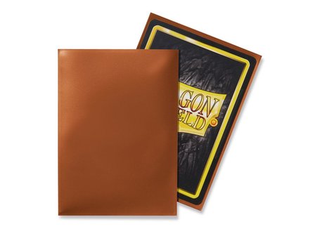 Dragon Shield Card Sleeves: Standard Copper (63x88mm)
