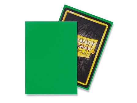 Dragon Shield Card Sleeves: Standard Matte Apple Green (63x88mm)