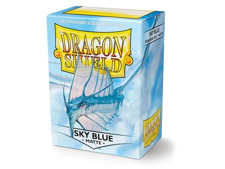 Dragon Shield Card Sleeves: Standard Matte Sky Blue (63x88mm)
