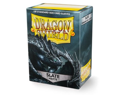 Dragon Shield Card Sleeves: Standard Matte Slate (63x88mm) 