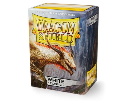 Dragon Shield Card Sleeves: Standard White (63x88mm)