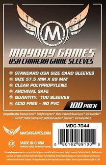 Mayday Card Sleeves: Chimera USA (57,5x89mm) - 100 stuks