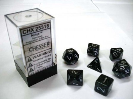 Dobbelstenen Ninja Speckled Polydice