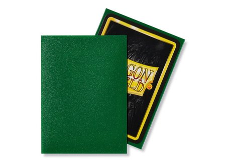 Dragon Shield Card Sleeves: Standard Matte Emerald (63x88mm)