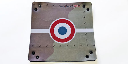 Dice Tray Square: France WWII (All Rolled Up)