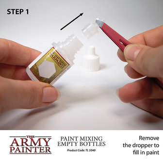 Paint Mixing Empty Bottles (The Army Painter)
