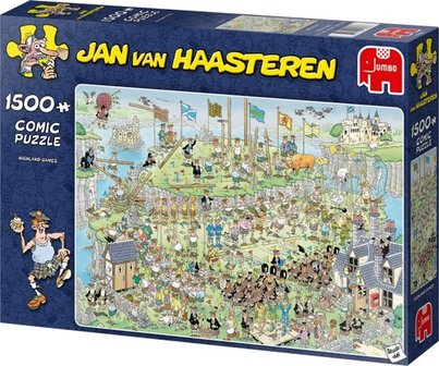 Highland Games - Jan van Haasteren Puzzel (1500)