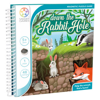 Down The Rabbit Hole (Magnetic Travel Games) (5+)