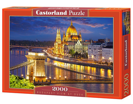 Budapest, uitzicht bij zonsondergang - Puzzel (2000)