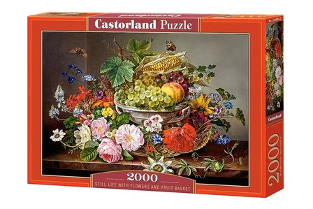 Still Life with Flowers and Fruit Basket - Puzzel (2000)
