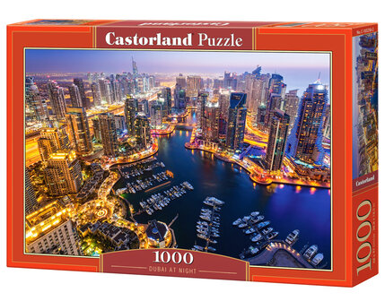Dubai at Night - Puzzel (1000)
