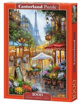Spring Flowers, Paris - Puzzel (1000)