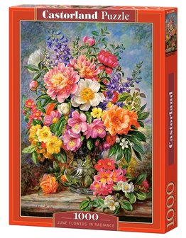 June Flowers in Radiance - Puzzel (1000)