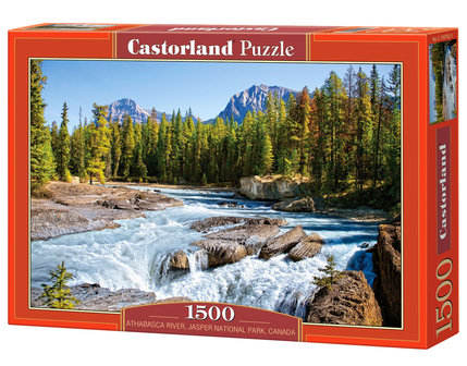 Athabasca River, Jasper National Park, Canada - Puzzel (1500)