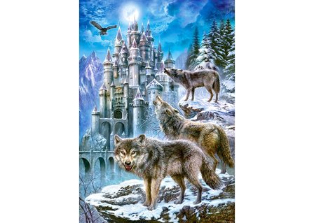 Wolves and Castle - Puzzel (1500)