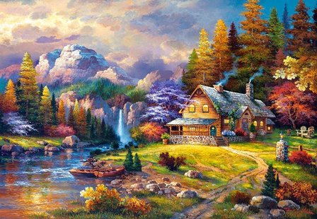 Mountain Hideaway - Puzzel (1500)