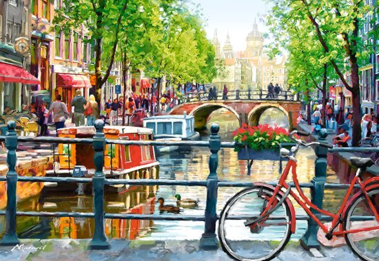 Amsterdam Landscape - Puzzel (1000)