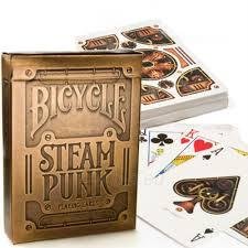 Speelkaarten Steampunk Gold (Bicycle)