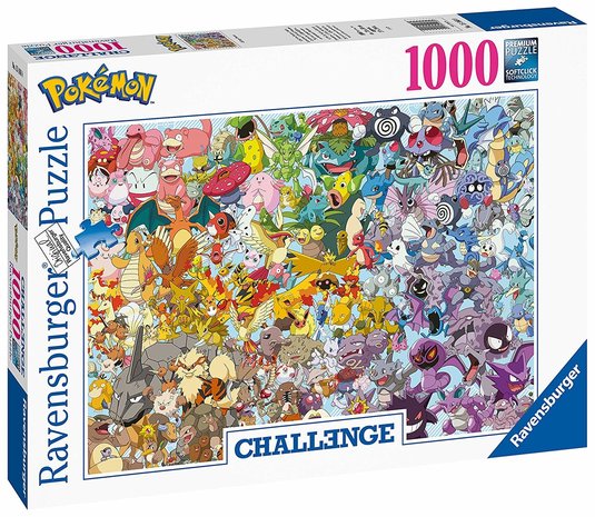 Challenge: Pokémon - Puzzel (1000)