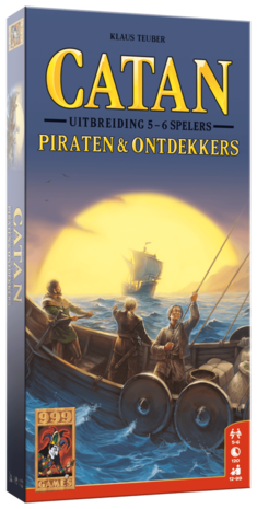 De Kolonisten van Catan: Piraten & Ontdekkers (Uitbreidingsset 5/6 spelers)