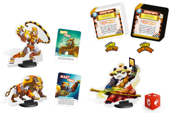 King of Tokyo/King of New York: Monster Pack - Cybertooth