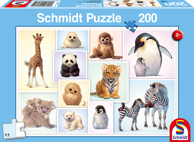Kleine dieren in de wildernis - Puzzel (200)
