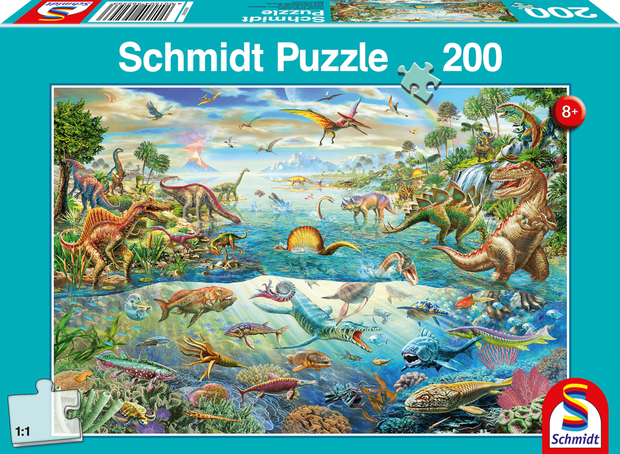 Ontdek de dino's - Puzzel (200)