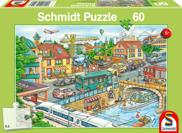 Voertuigen en verkeer - Puzzel (60)