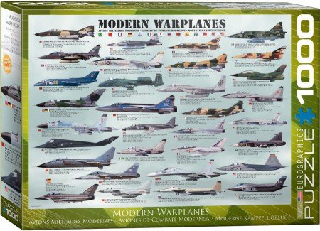 Modern Warplanes - Puzzel (1000)