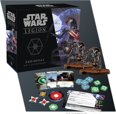 Star Wars Legion: Droidekas Unit Expansion