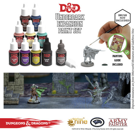 D&D Underdark Paint Set (The Army Painter)