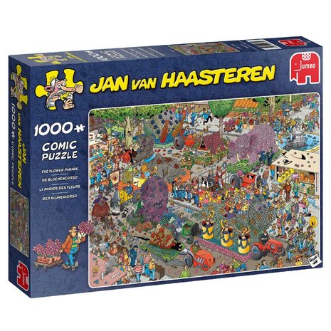 De Bloemencorso - Jan van Haasteren Puzzel (1000)