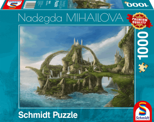 Eiland van de watervallen (Nadegda Mihailova) - Puzzel (1000)