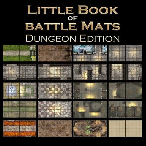 Little Book of Battle Mats - Dungeon Edition