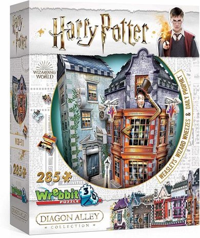 Harry Potter: Weasleys' Wizard Wheezes & Daily Prophet - Wrebbit 3D Puzzle (285)