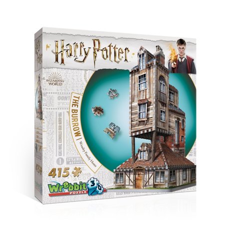 Harry Potter: The Burrow - Wrebbit 3D Puzzle (415)