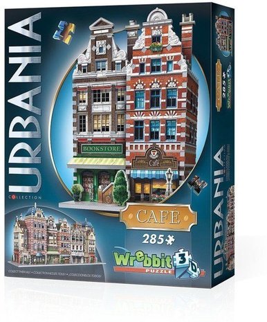 Urbania: Café - Wrebbit 3D Puzzle (285)