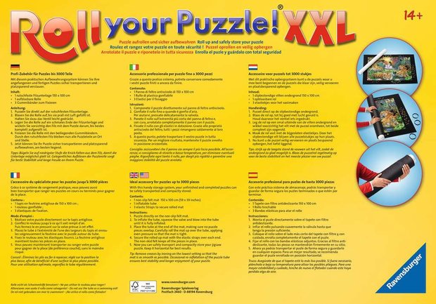 Roll your Puzzle! XXL (1000 tot 3000 stukjes)