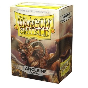 Dragon Shield Card Sleeves: Standard Tangerine (63x88mm) - 100 stuks
