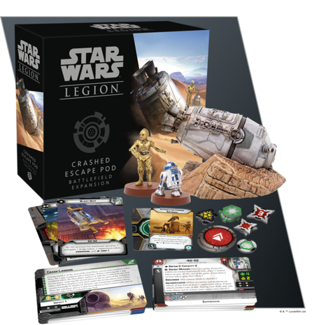Star Wars Legion: Crashed Escape Pod Battlefield Expansion