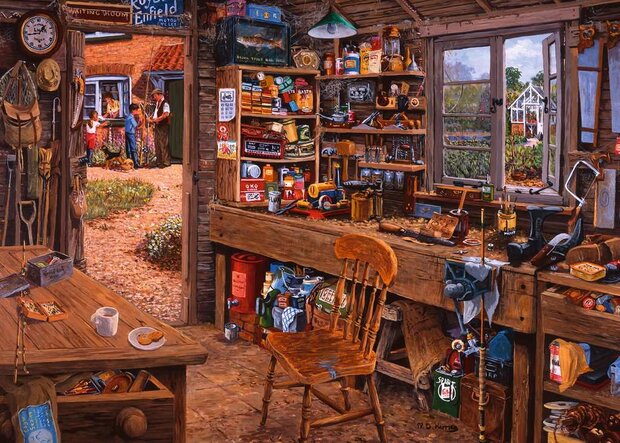 Opa's Schuurtje - Puzzel (1000)