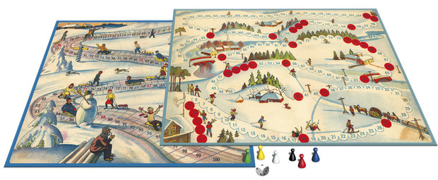 Spellen van toen: Sleetje Rijden / Ski Club